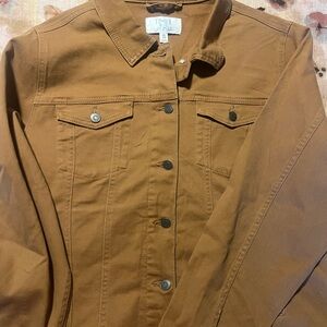 Time and Tru Women's Brown Jean Jacket